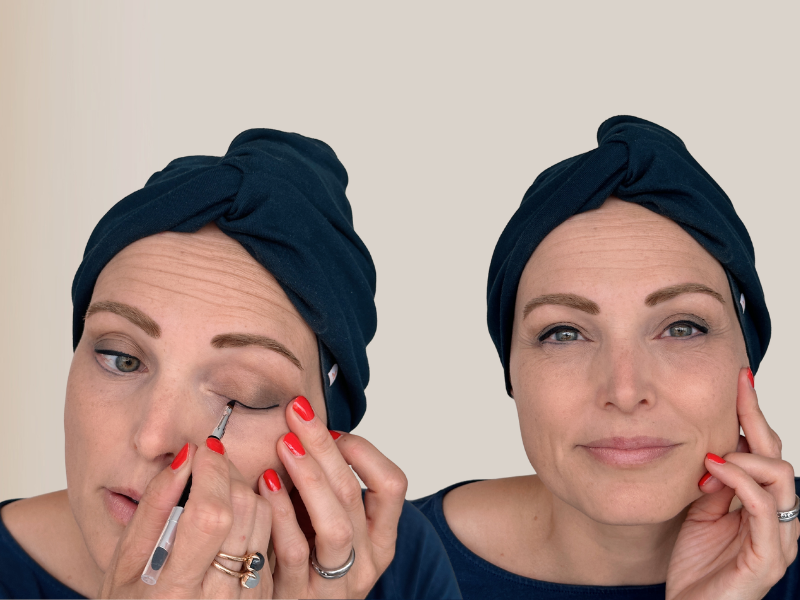 Lidstrich anzeichnen