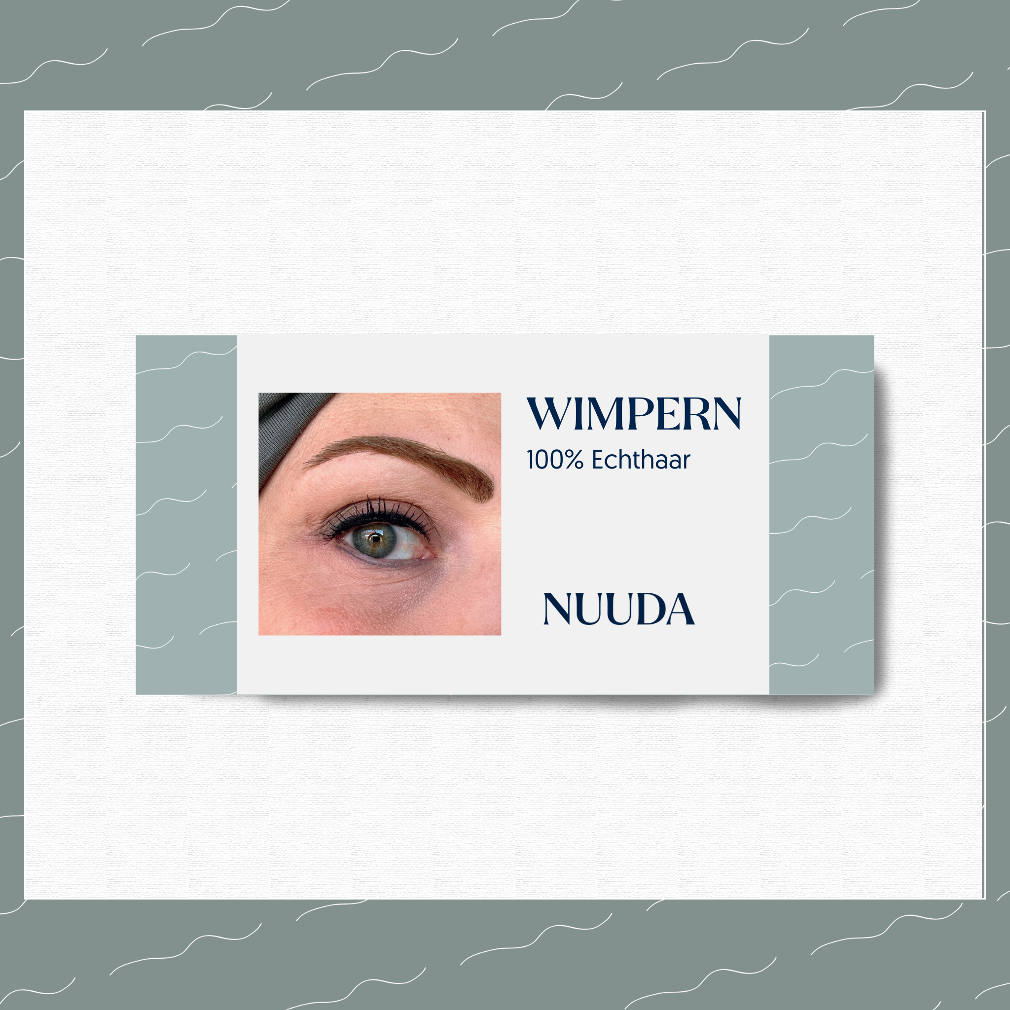 NUUDA Echthaar Wimpern