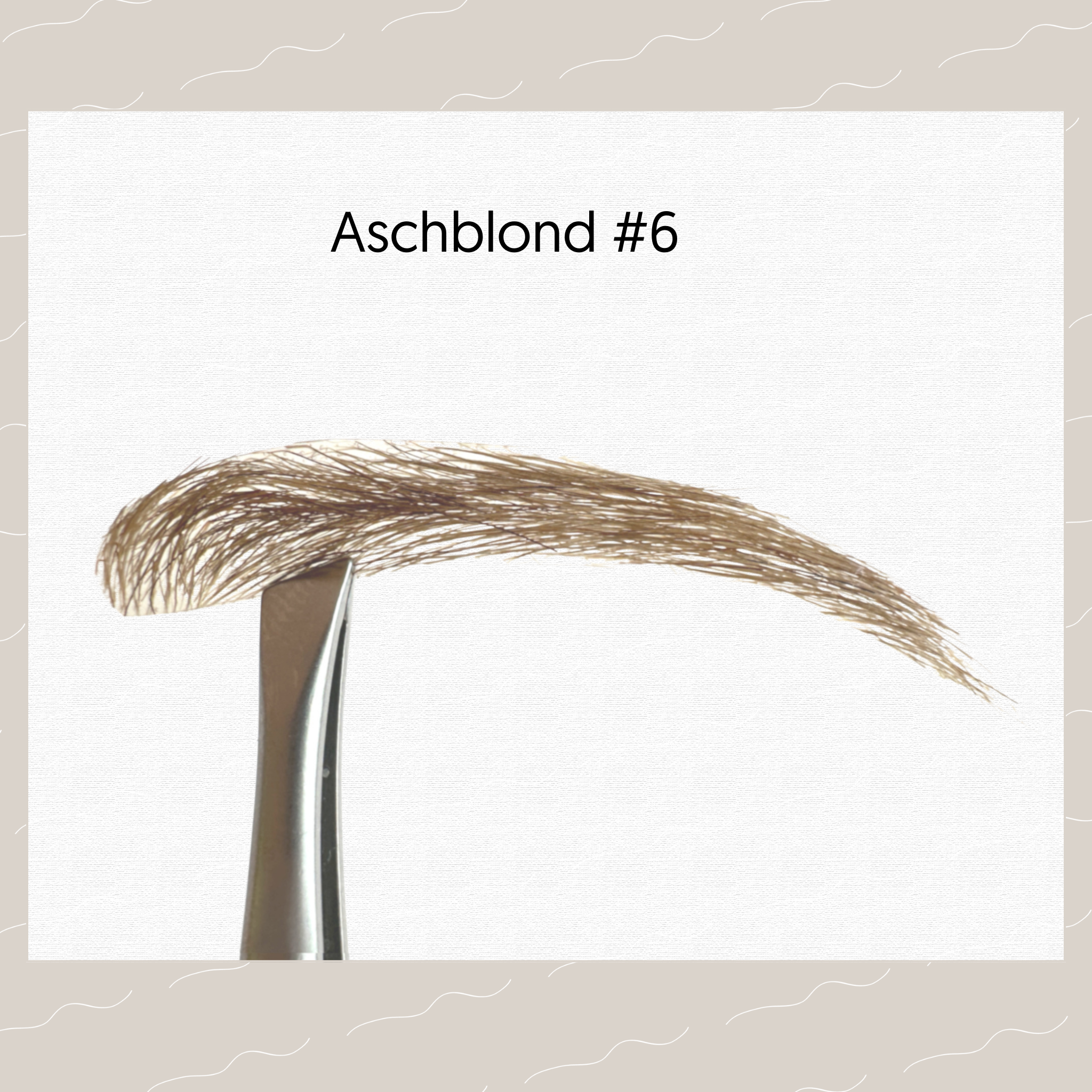 NUUDA Echthaar Augenbrauen