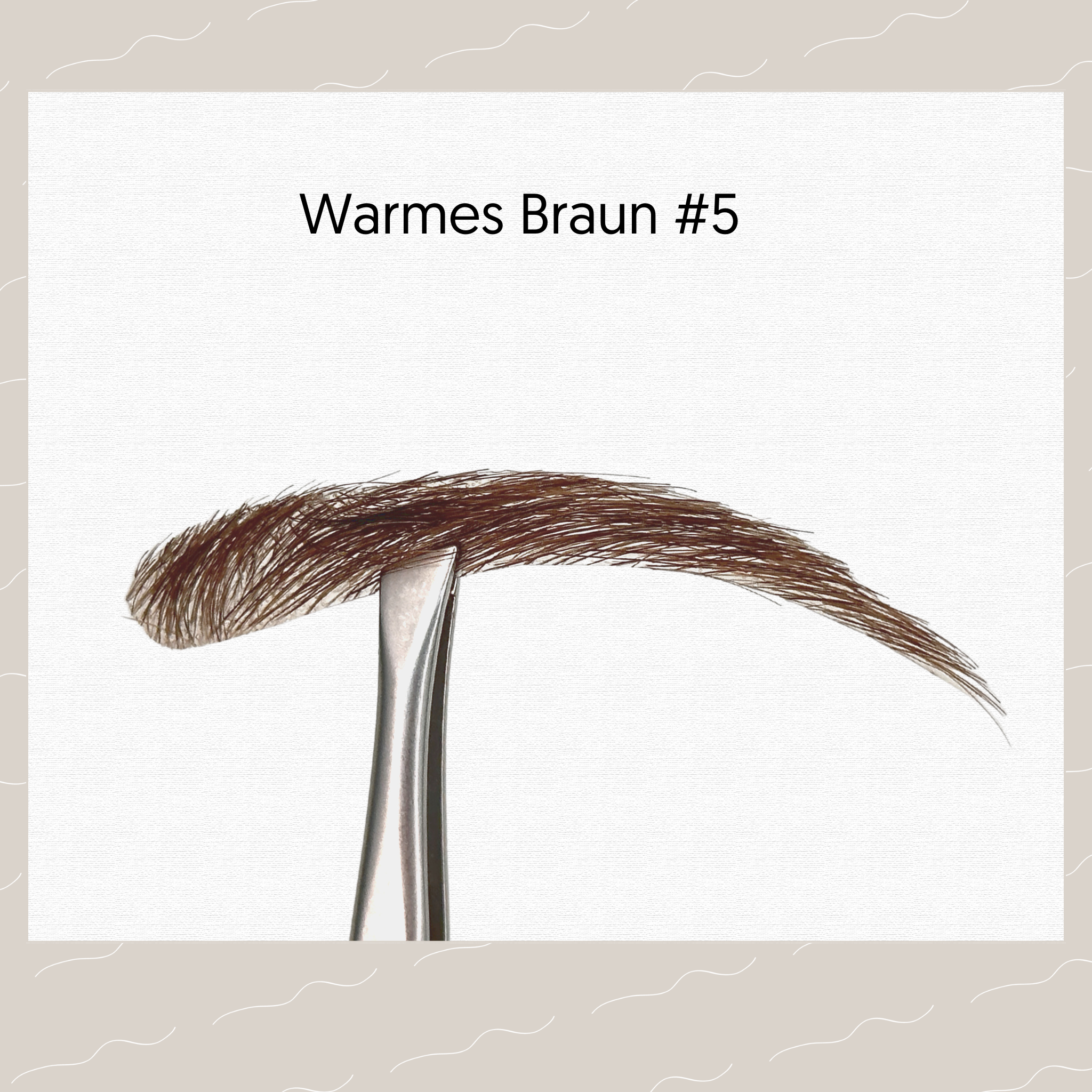 NUUDA Echthaar Augenbrauen