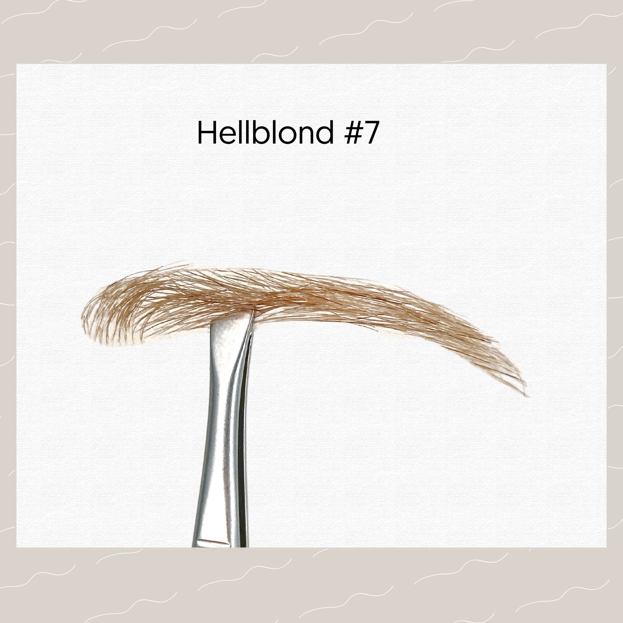 NUUDA Echthaar Augenbrauen