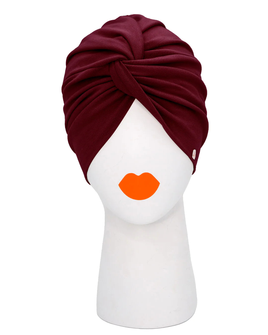 Turban Mütze KNOT, Bordeaux